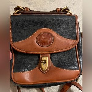 VINTAGE DOONEY & BOURKE Pebble Leather Crossbody square
